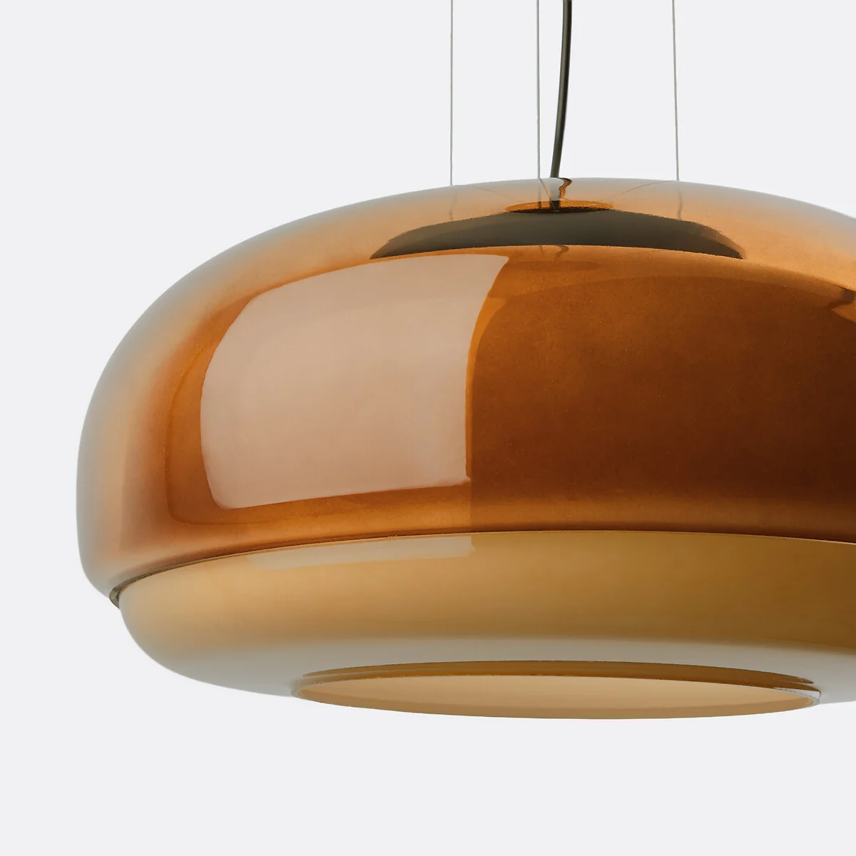 Kinoko 45cm Diameter Coloured Glass Ceiling Light – image 4