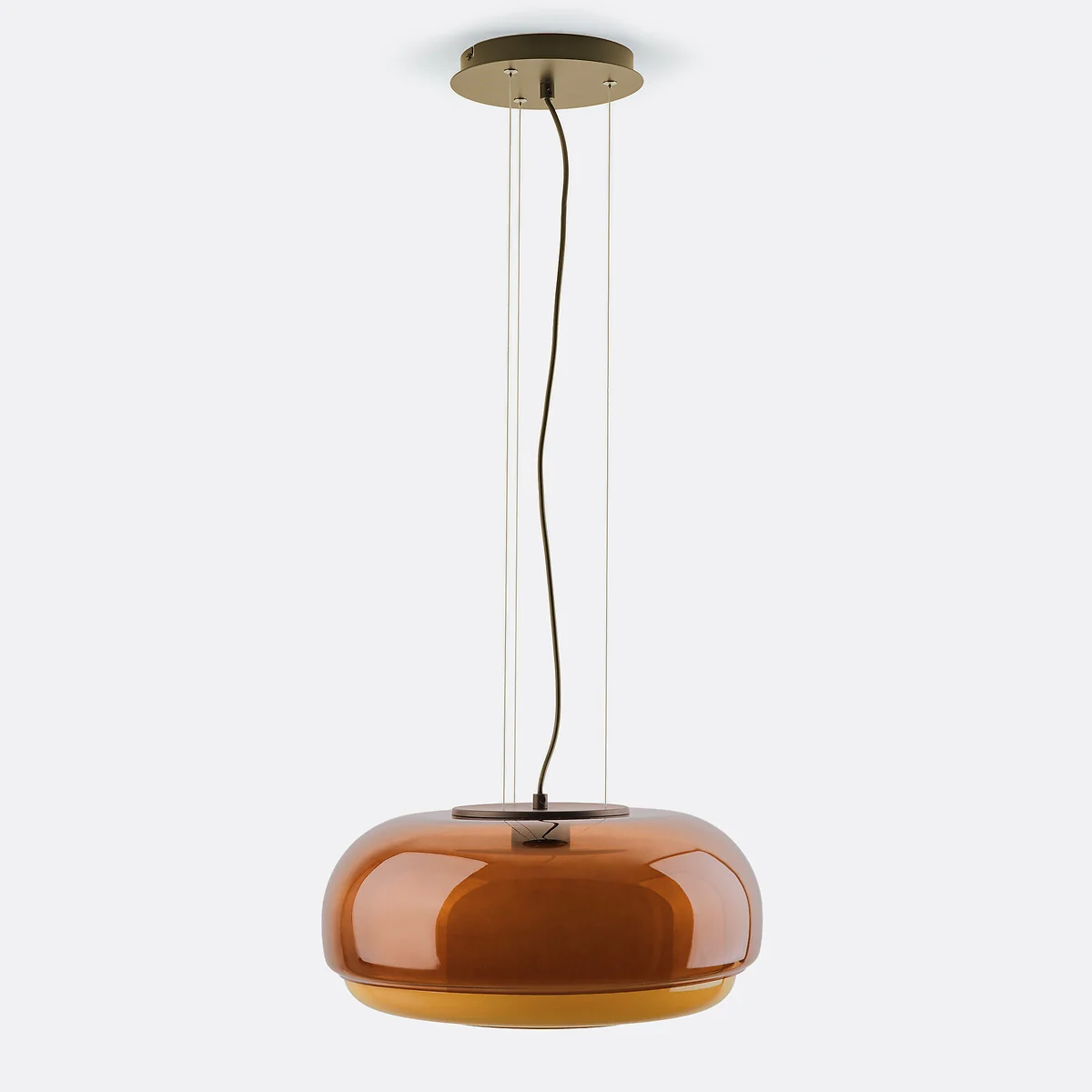 Kinoko 45cm Diameter Coloured Glass Ceiling Light – image 5