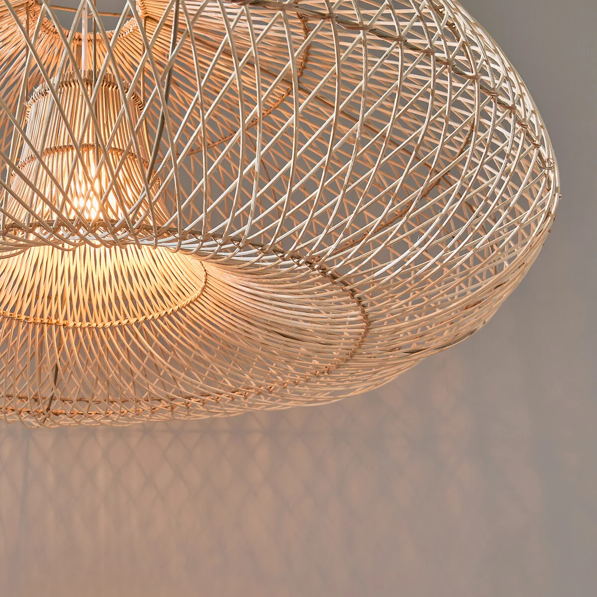 Titou Woven Rattan Ceiling Light – image 4