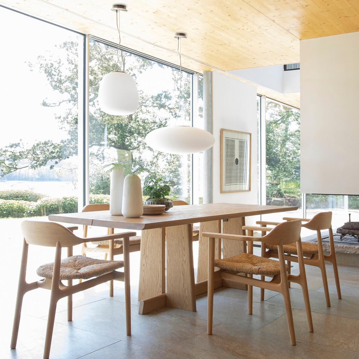 Raeyes Oblong Shape Frosted Glass Ceiling Light – image 6