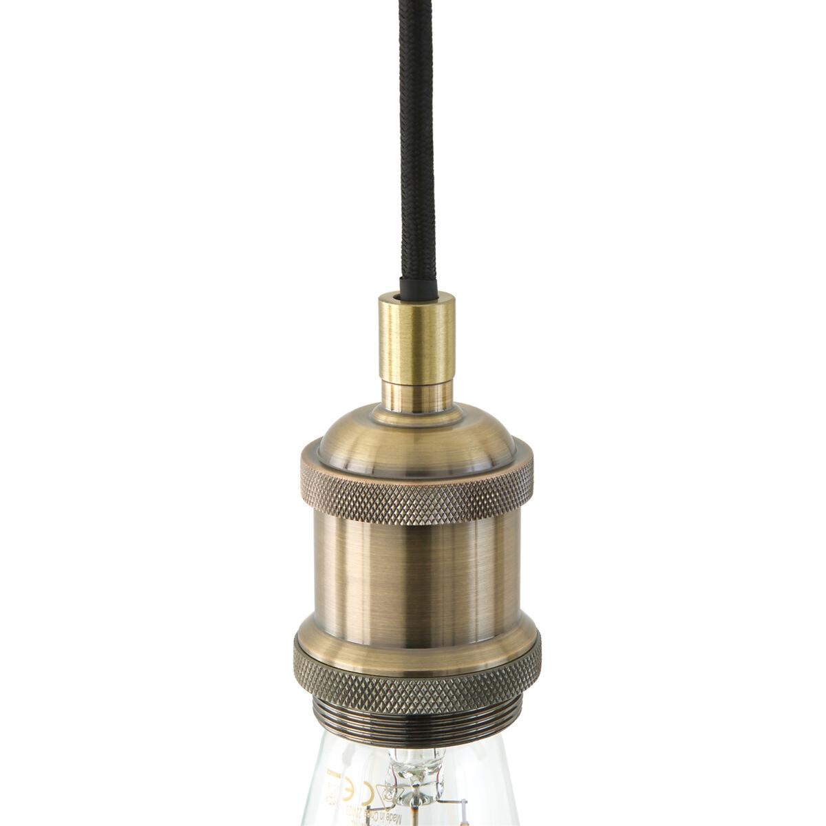 Palatina Metal and Fabric Cluster Ceiling Light – image 4