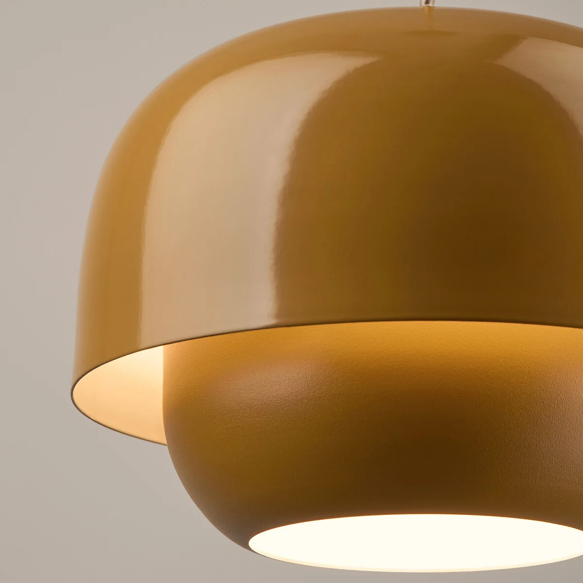 Hanging Lamp in Coloured Iron Ø21.4cm Kinoko – image 3