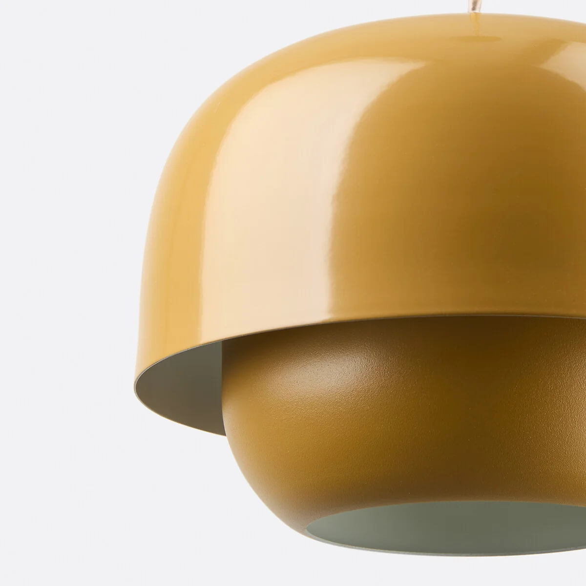 Hanging Lamp in Coloured Iron Ø21.4cm Kinoko – image 4