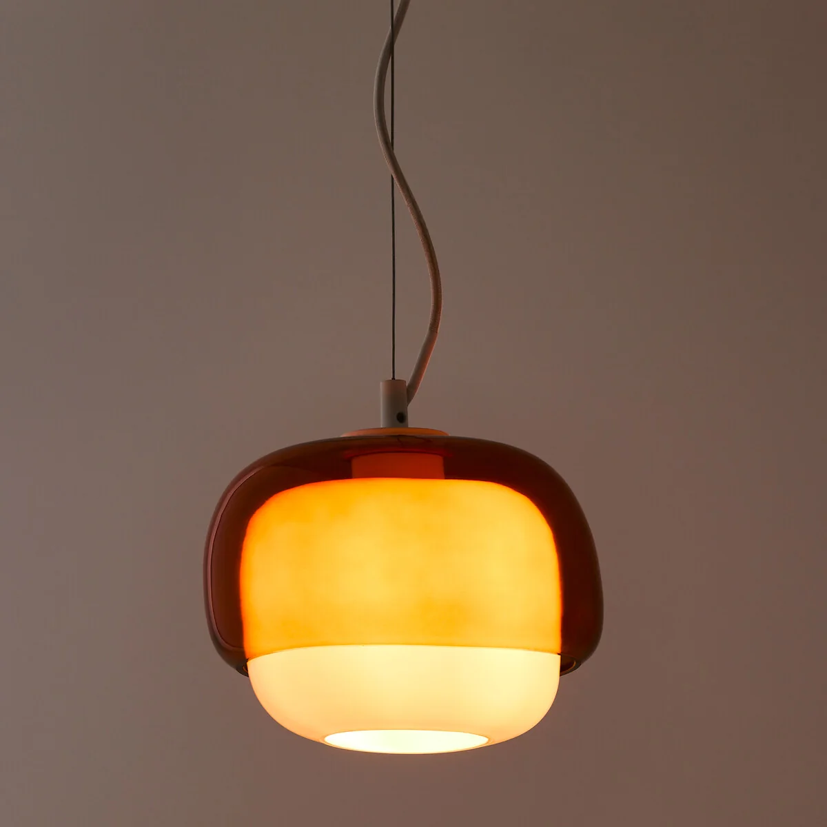 Kinoko 21.5cm Diameter Coloured Glass Ceiling Light – image 2