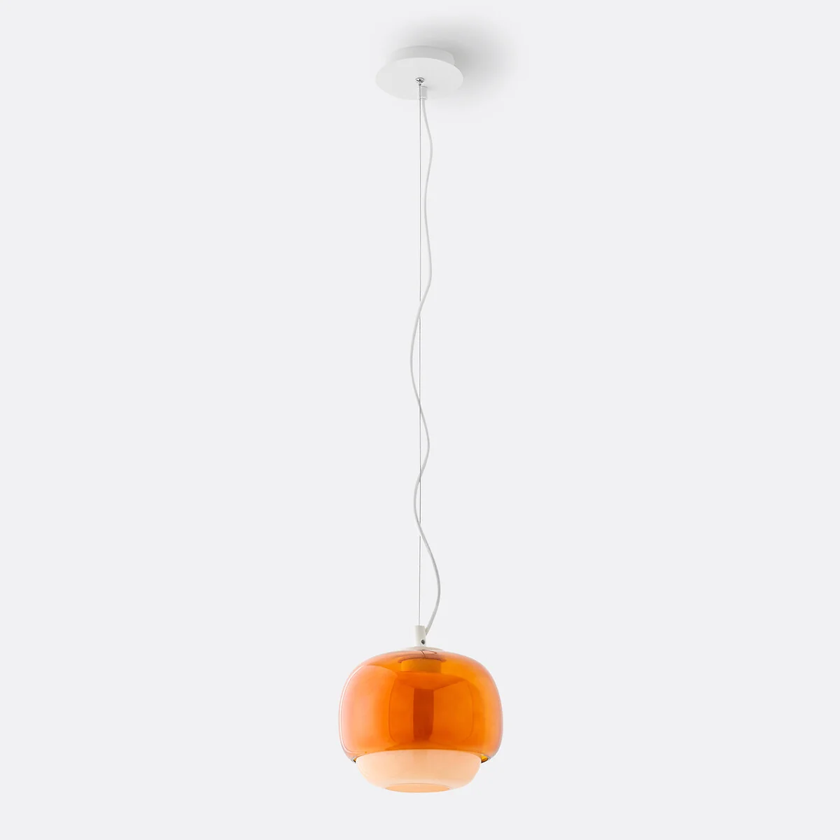 Kinoko 21.5cm Diameter Coloured Glass Ceiling Light – image 4