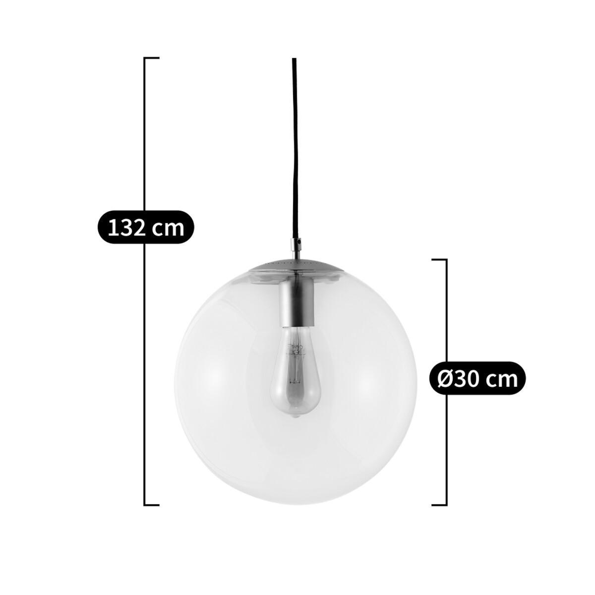 Moricio Brass and Glass Pendant Light – image 5