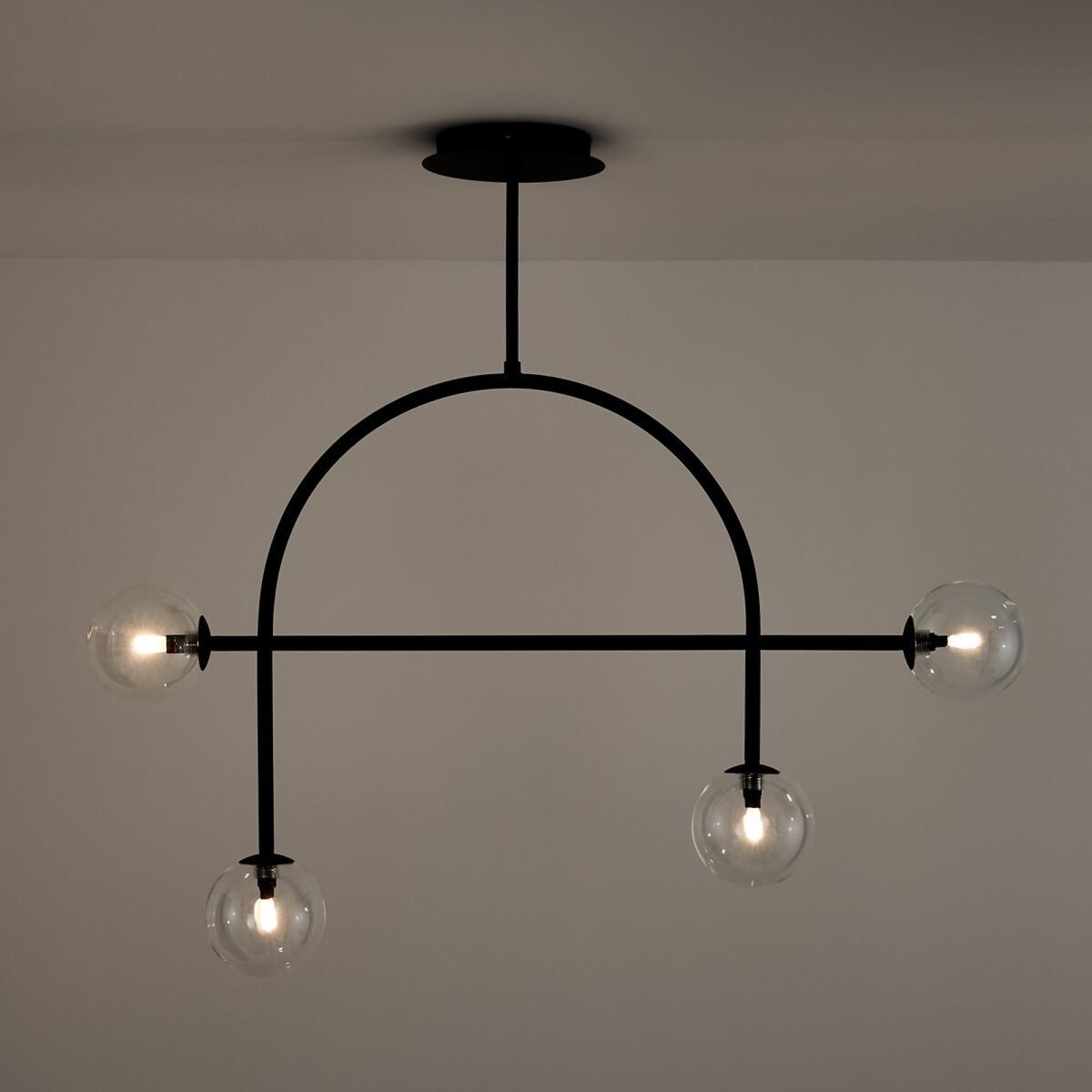 Macha Metal & Glass Chandelier – image 2