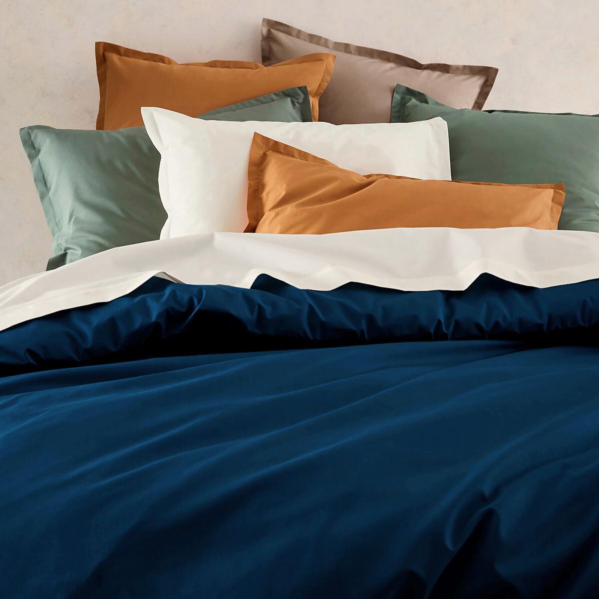 Best Quality Plain Cotton Percale 200 Thread Count Duvet Cover – image 6