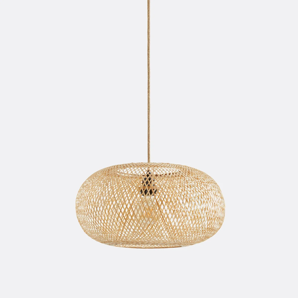 Ezia Bamboo 45cm Diameter Ceiling Light – image 2