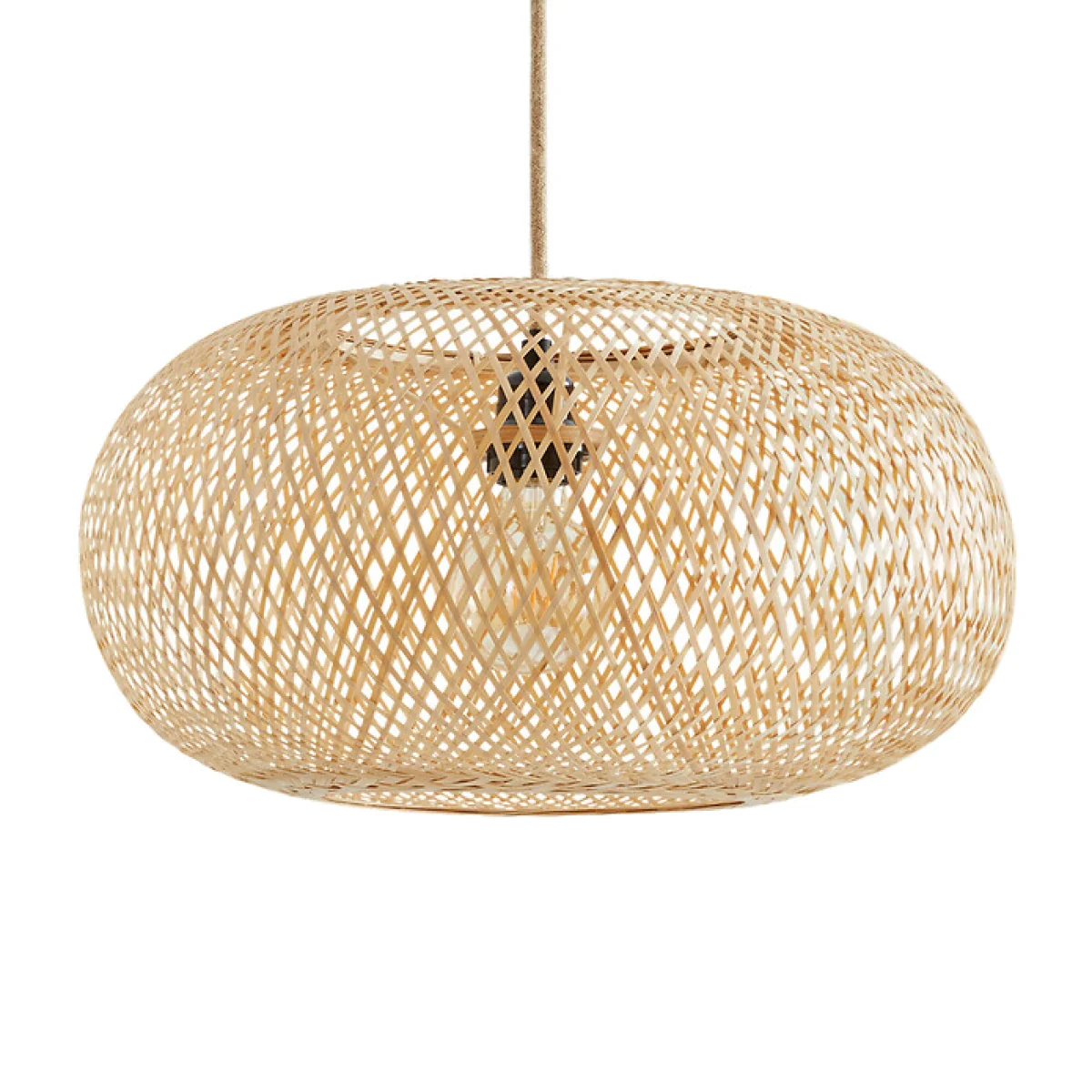 Ezia Bamboo 45cm Diameter Ceiling Light – image 1