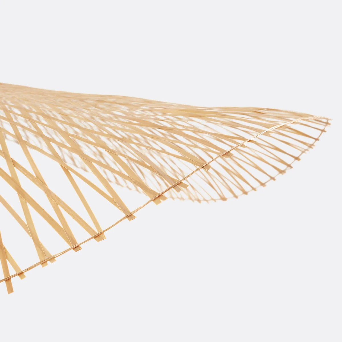 Ezia Lightweight 100cm Diameter Bamboo Ceiling Light Shade – image 4