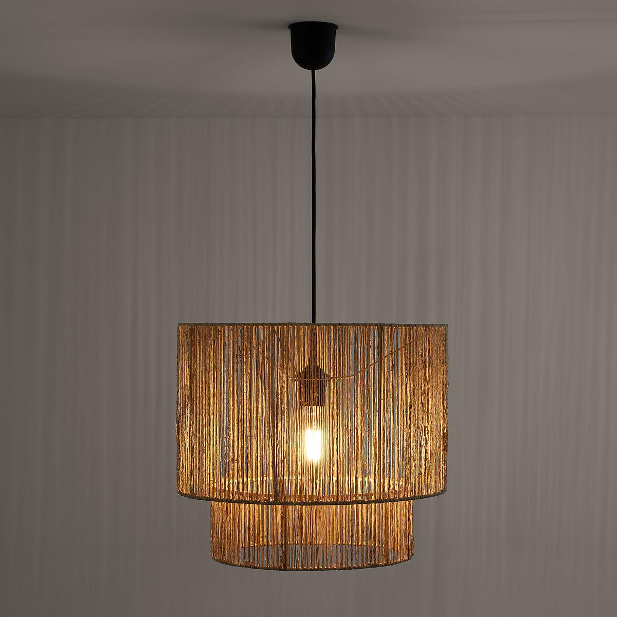 Yaku Double Layer Hemp Ceiling Light, Diameter 40cm – image 2