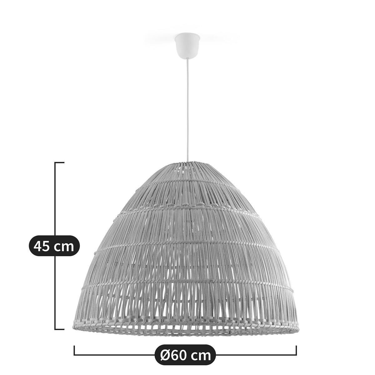 Kyodo 60cm Diameter Rattan Ceiling Light – image 5