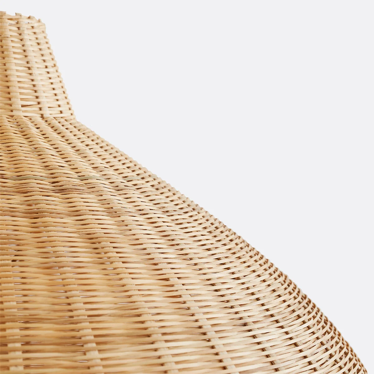 Vani 60cm Diameter Woven Bamboo Ceiling Light Shade – image 4