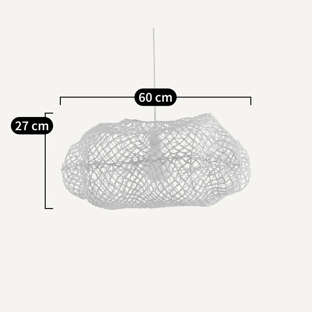 Azéria Small Cloud Pendant Lightshade – image 4