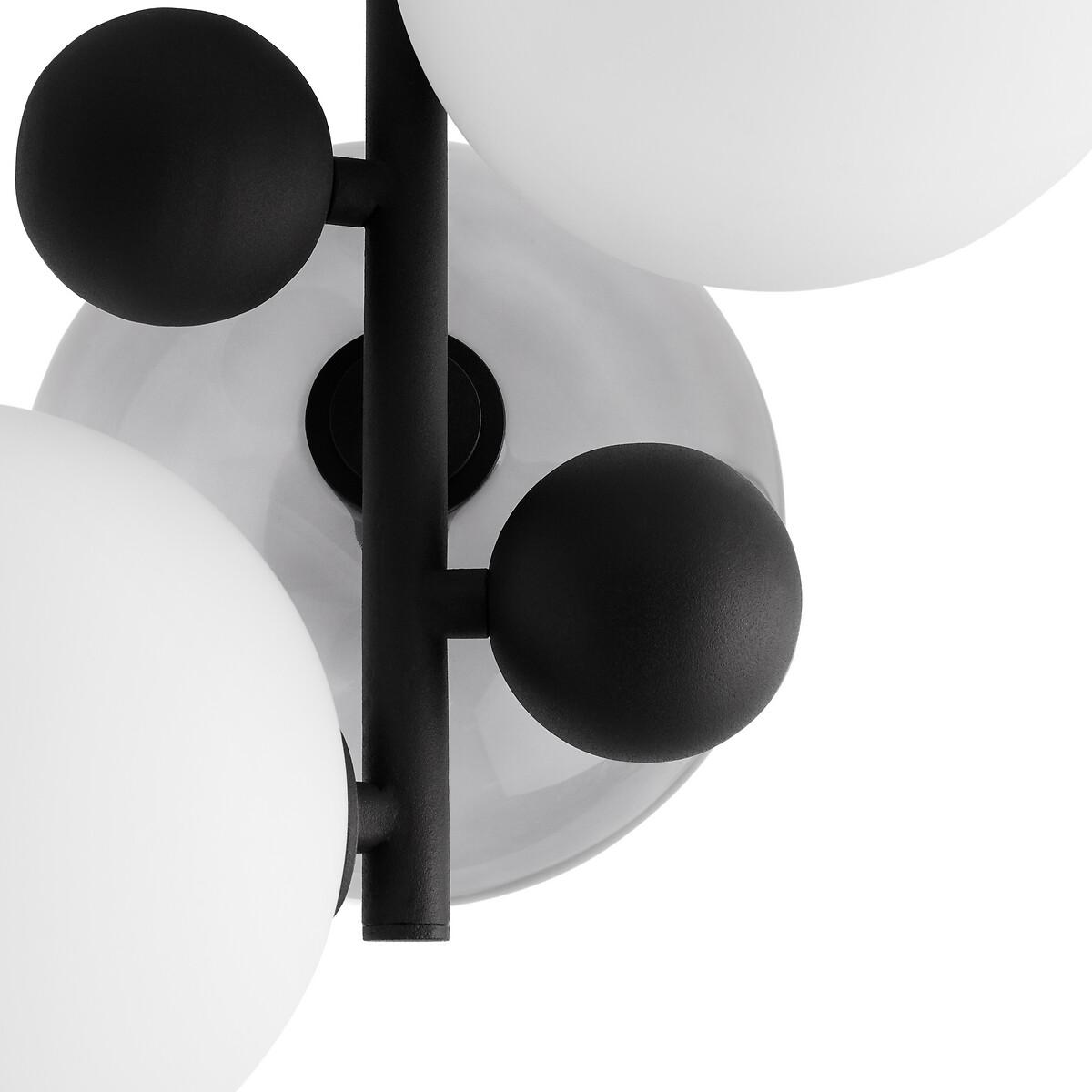 Bullesco Smoked Glass and Metal Pendant Ceiling Light – image 5