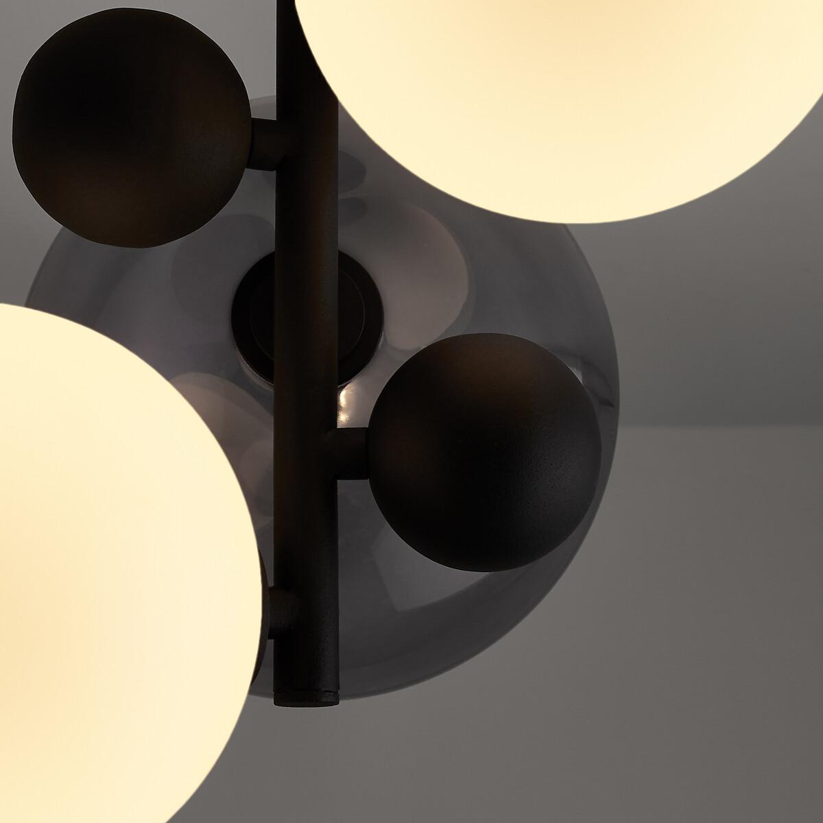 Bullesco Smoked Glass and Metal Pendant Ceiling Light – image 6