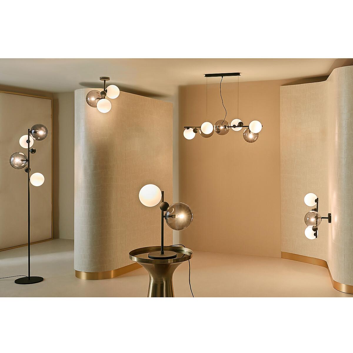 Bullesco Smoked Glass and Metal Pendant Ceiling Light – image 8