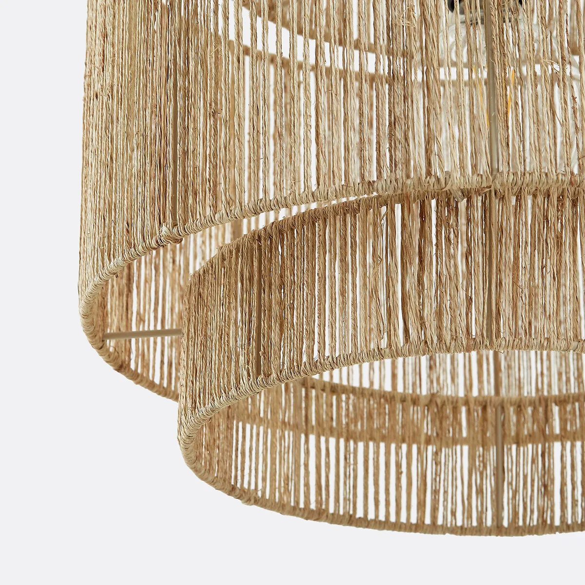 Yaku Double Layer Hemp Ceiling Light, Diameter 40cm – image 3