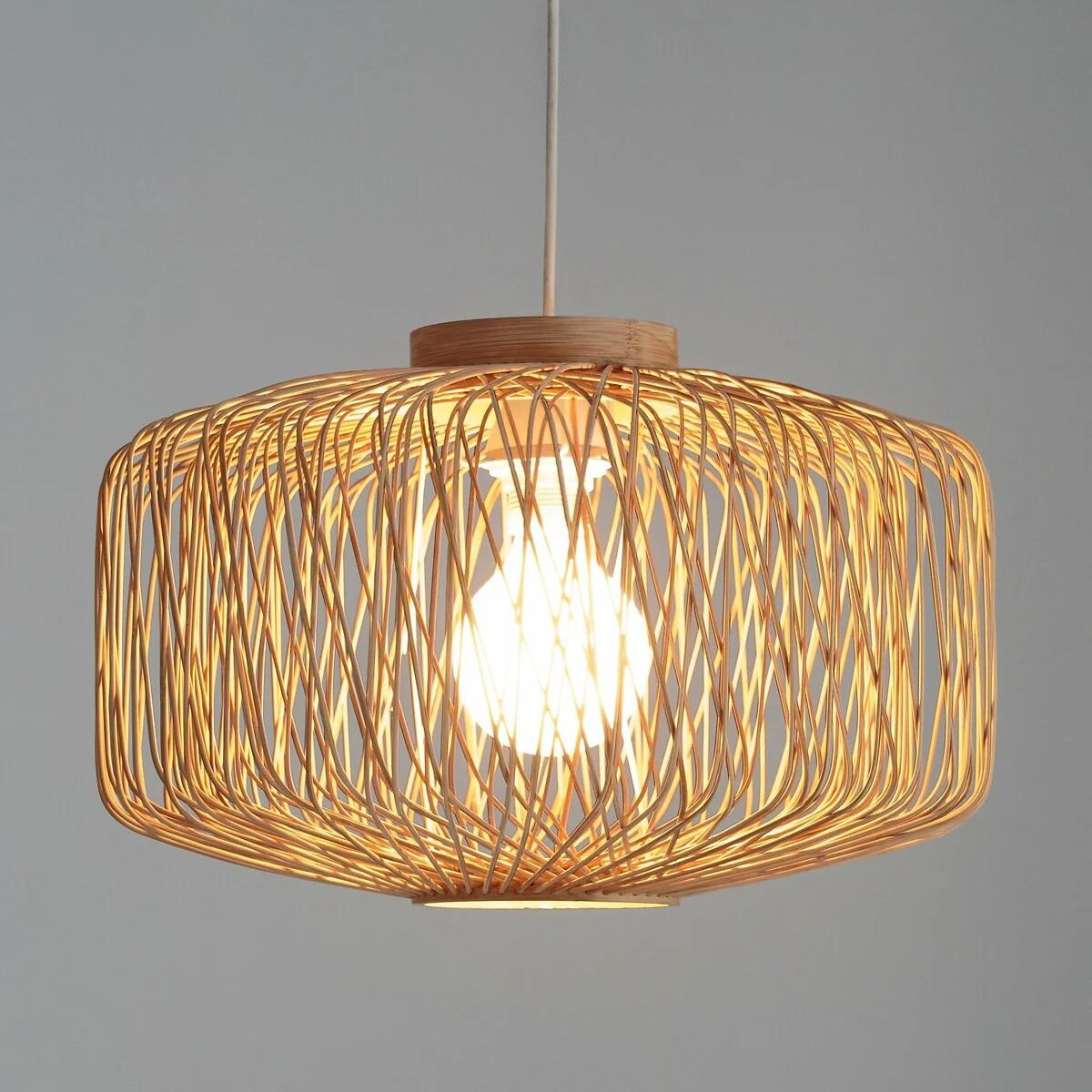 Yaku 44cm Diameter Bamboo Ceiling Light – image 2