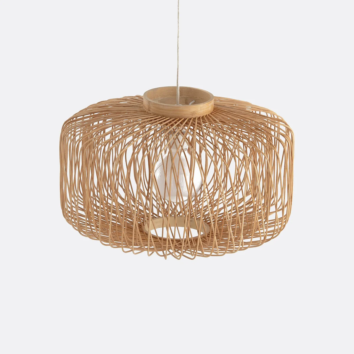 Yaku 44cm Diameter Bamboo Ceiling Light – image 3