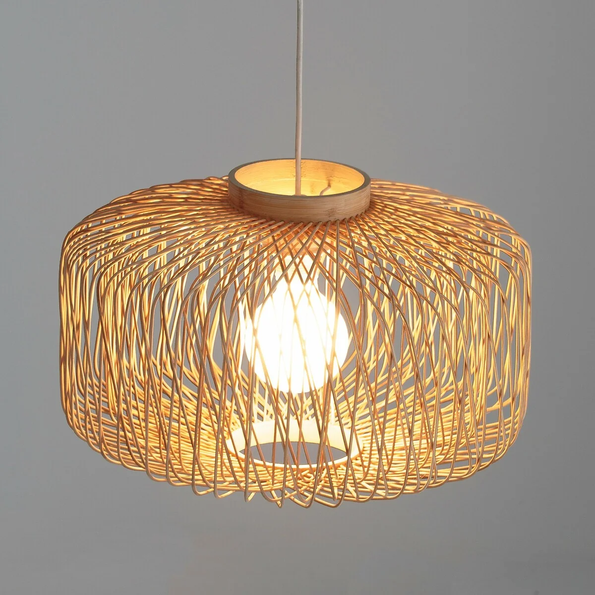 Yaku 44cm Diameter Bamboo Ceiling Light – image 4