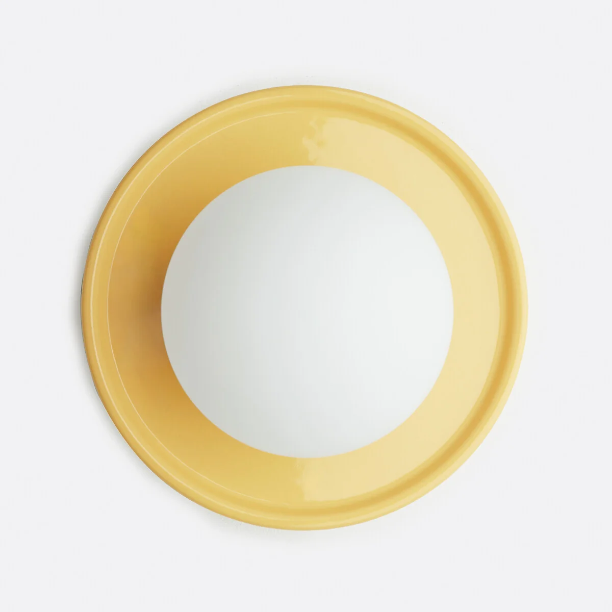 Holi Round Wall Or Ceiling Light in Ceramic and Opaline Glass, Diameter 16.8cm – image 5
