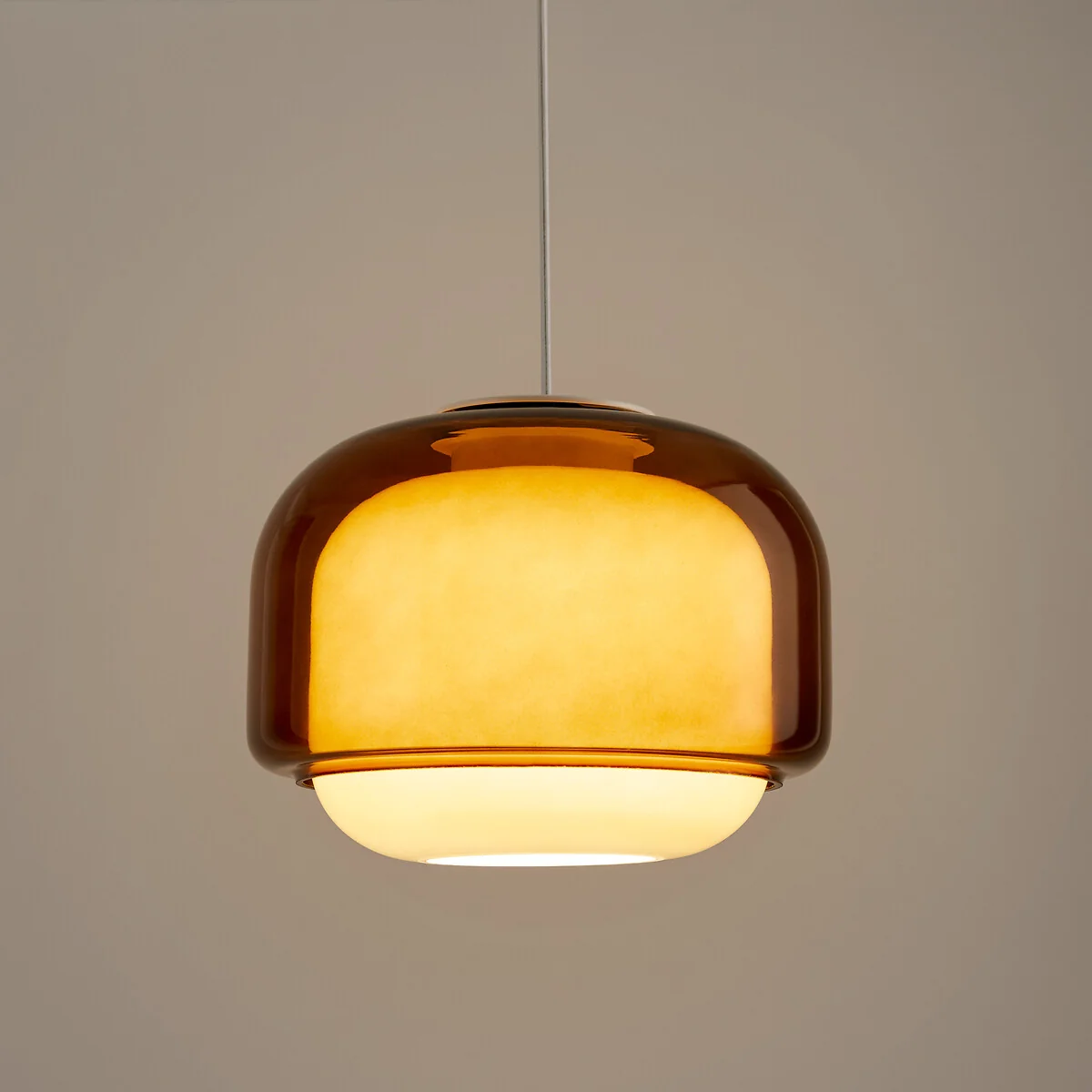 Kinoko Ceiling Light in Coloured Glass Ø30.5cm – image 3