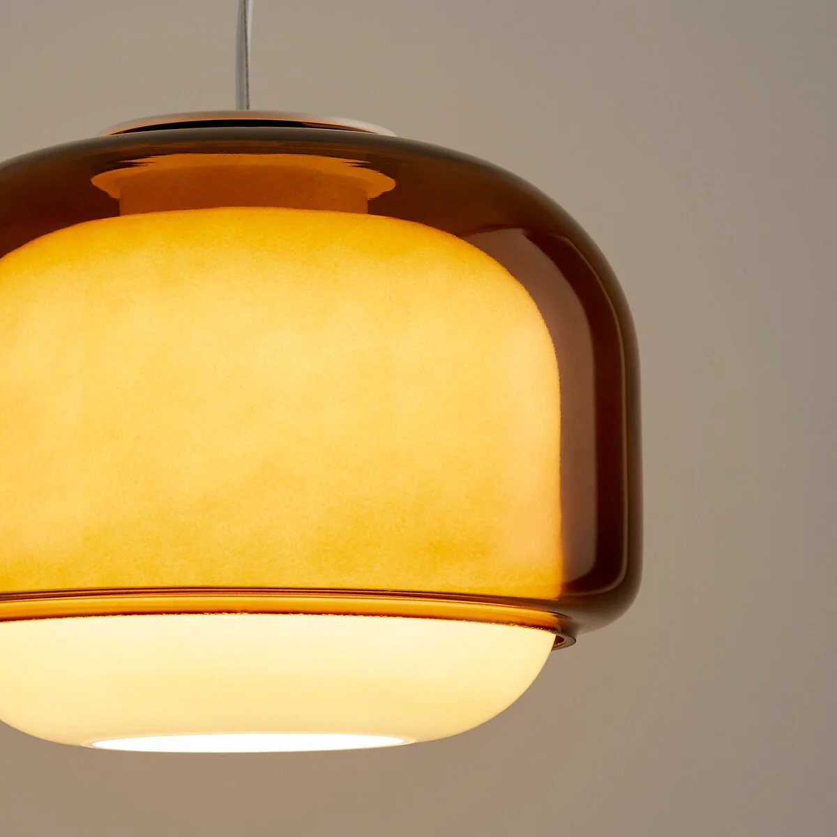 Kinoko Ceiling Light in Coloured Glass Ø30.5cm – image 4