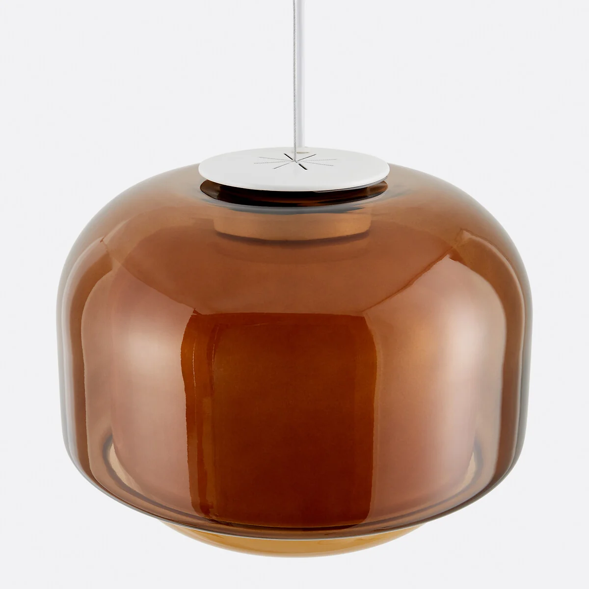 Kinoko Ceiling Light in Coloured Glass Ø30.5cm – image 5