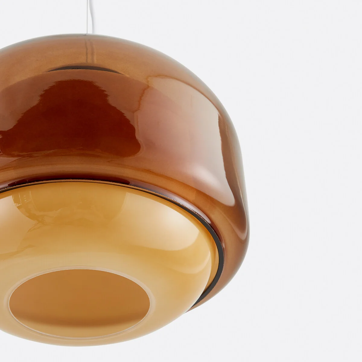 Kinoko Ceiling Light in Coloured Glass Ø30.5cm – image 6
