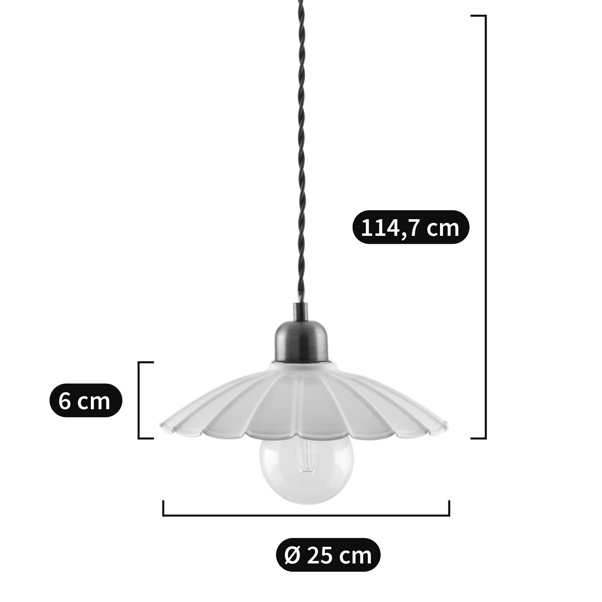 Festonia Scalloped Metal Ceiling Light – image 16