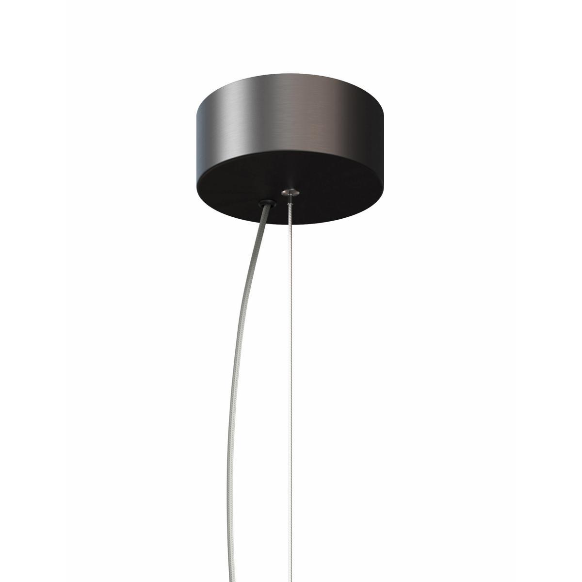 M&S Spiral Metal Pendant Light - Black, Black – image 3