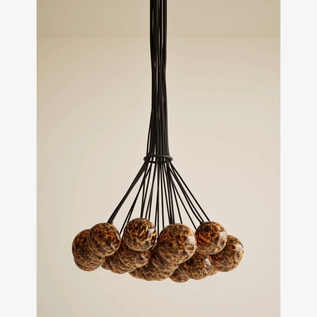 M&S Tortoiseshell Cluster Ceiling Light Black – image 1