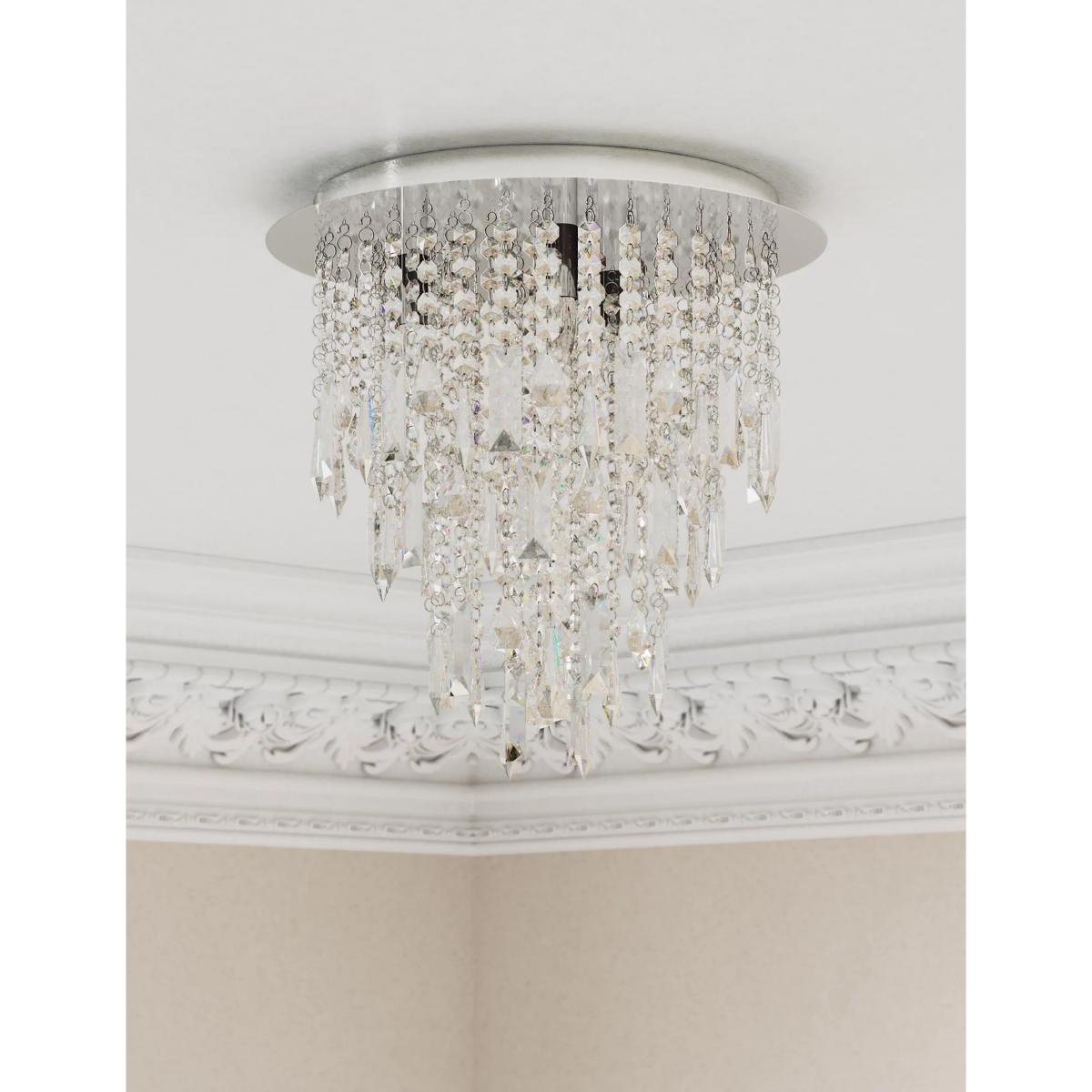 M&S Glamour Beaded Flush Light – image 3