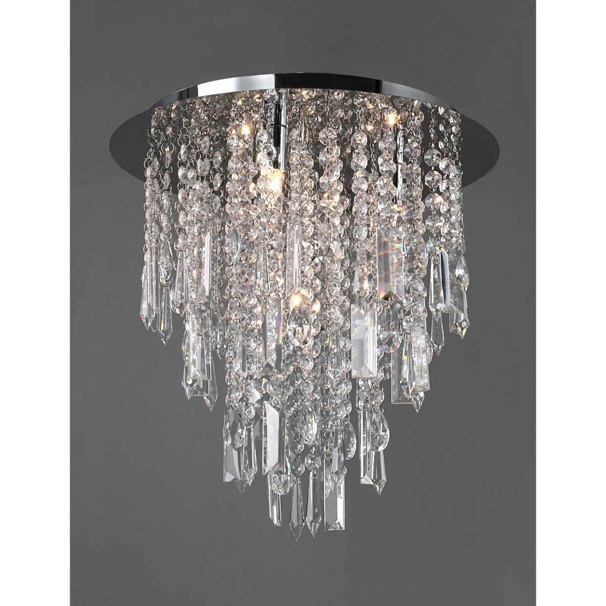 M&S Glamour Beaded Flush Light – image 6