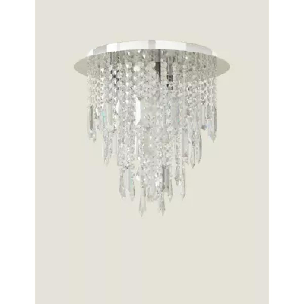 M&S Glamour Beaded Flush Light – image 1