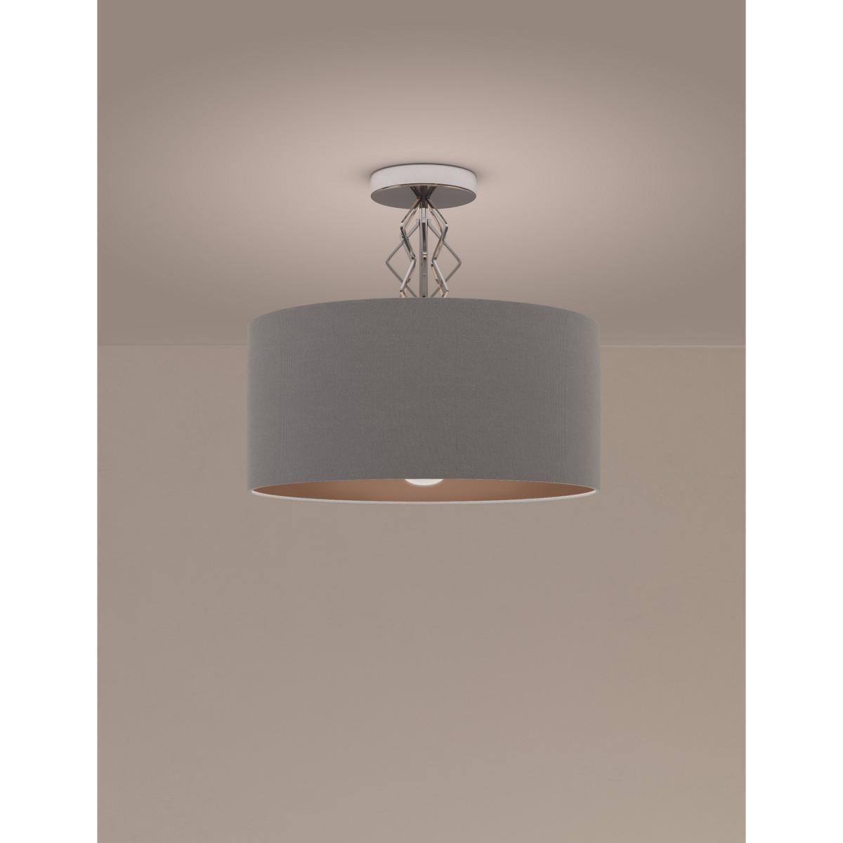M&S Sophia Flush Ceiling Light - Grey, Grey – image 2