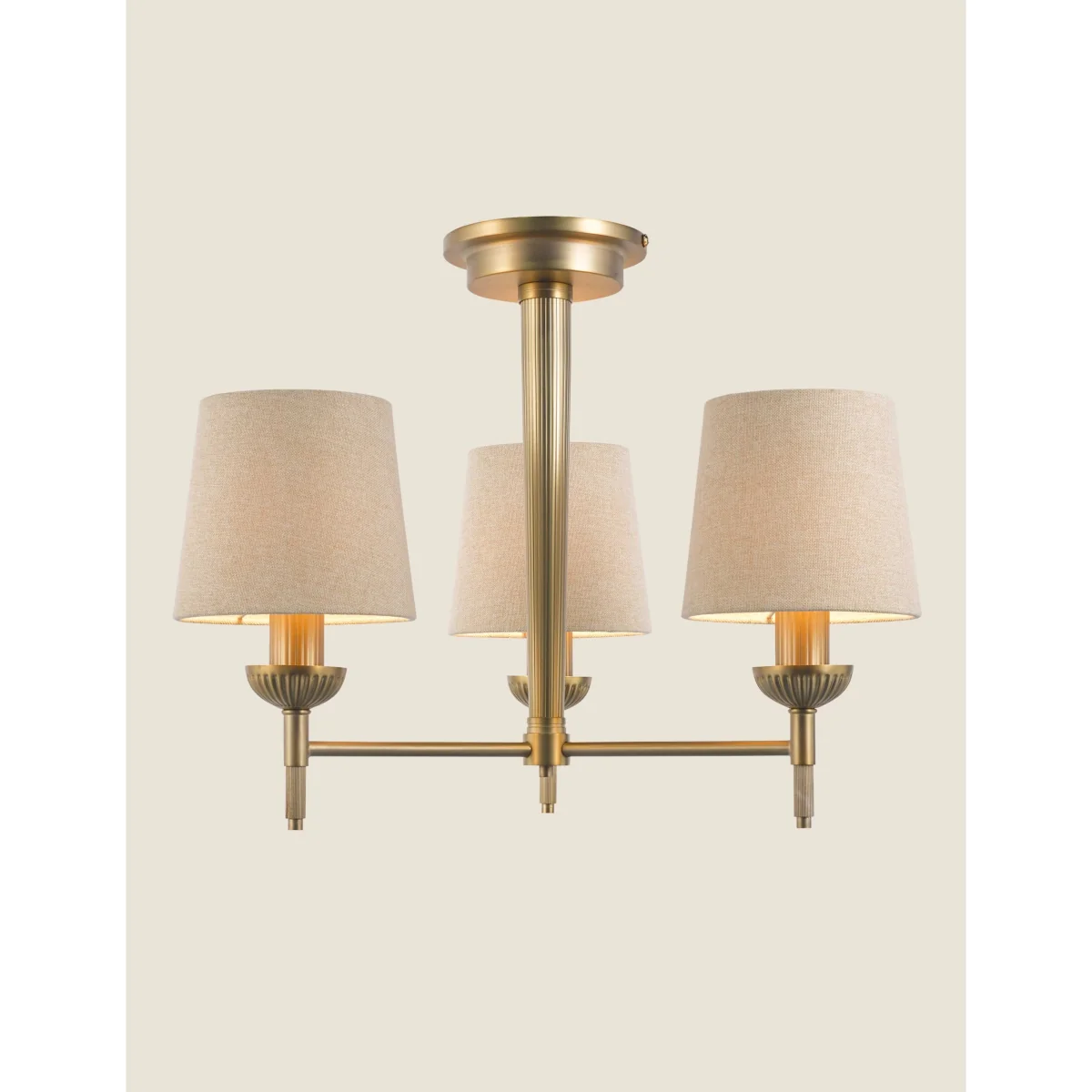 Laura Ashley Sullivan Multi Ceiling Light Champagne – image 2