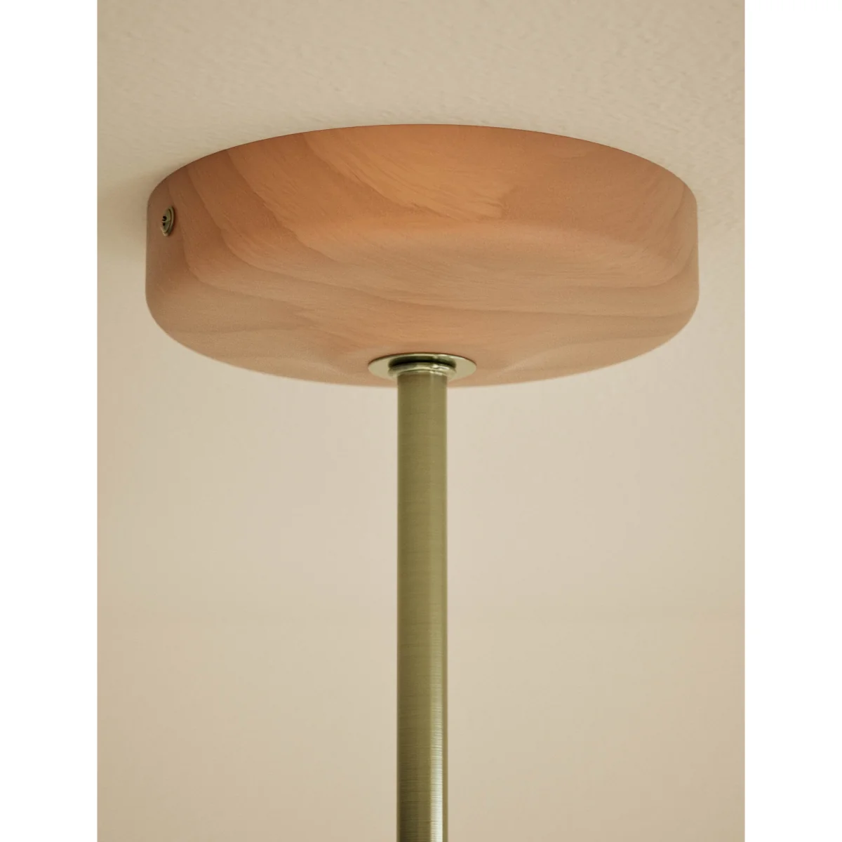 M&S Evelyn 3 Light Ceiling Light Natural – image 4