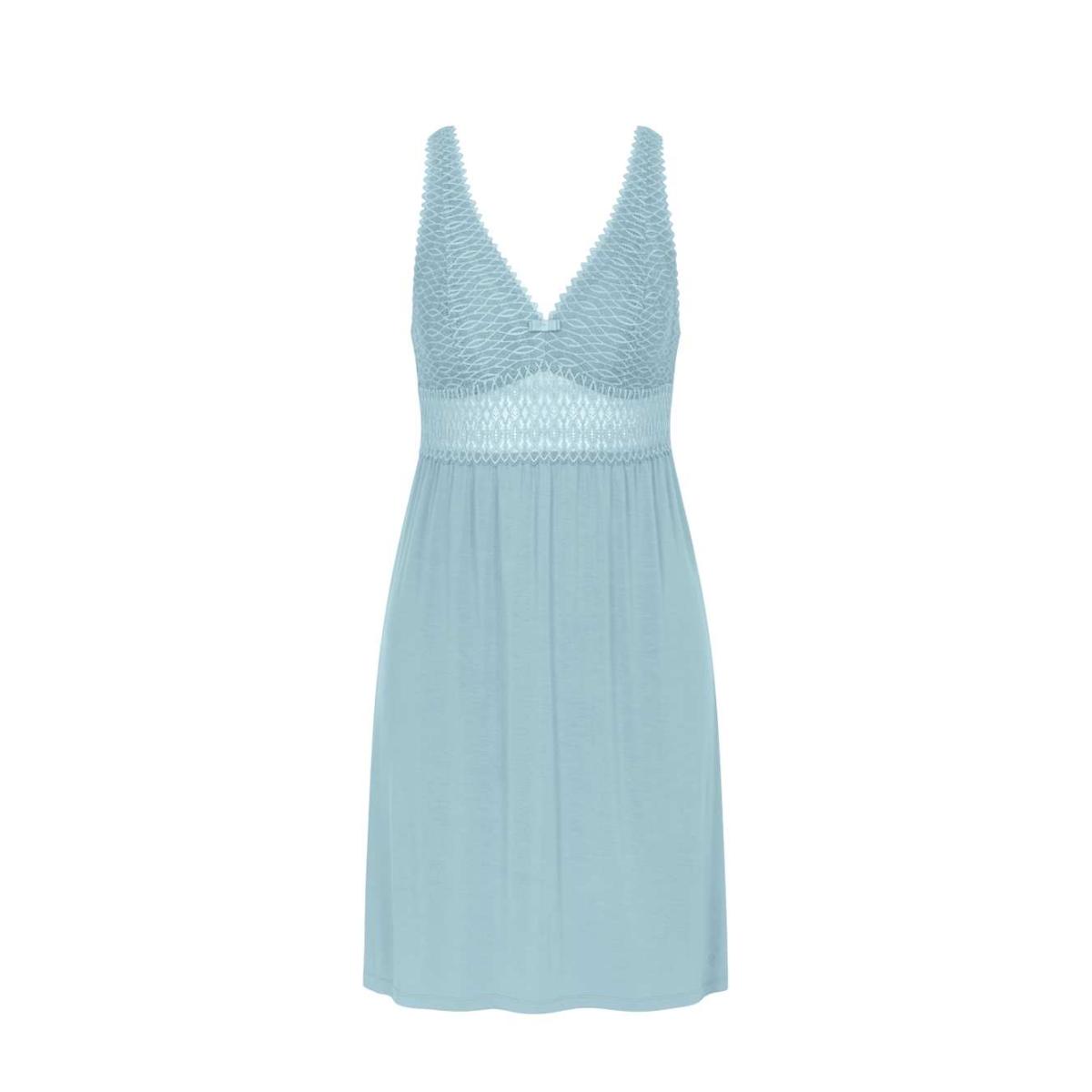 Triumph Women's Aura Spotlight Lace Short Nightdress - 12 - Light Blue, Light Blue – image 2