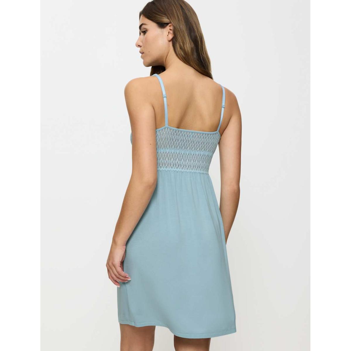 Triumph Women's Aura Spotlight Lace Short Nightdress - 12 - Light Blue, Light Blue – image 5