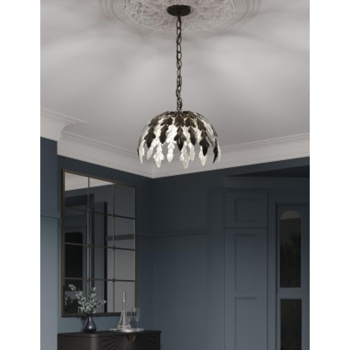 M&S Leaf Pendant Light - Antique Brass, Antique Brass – image 2