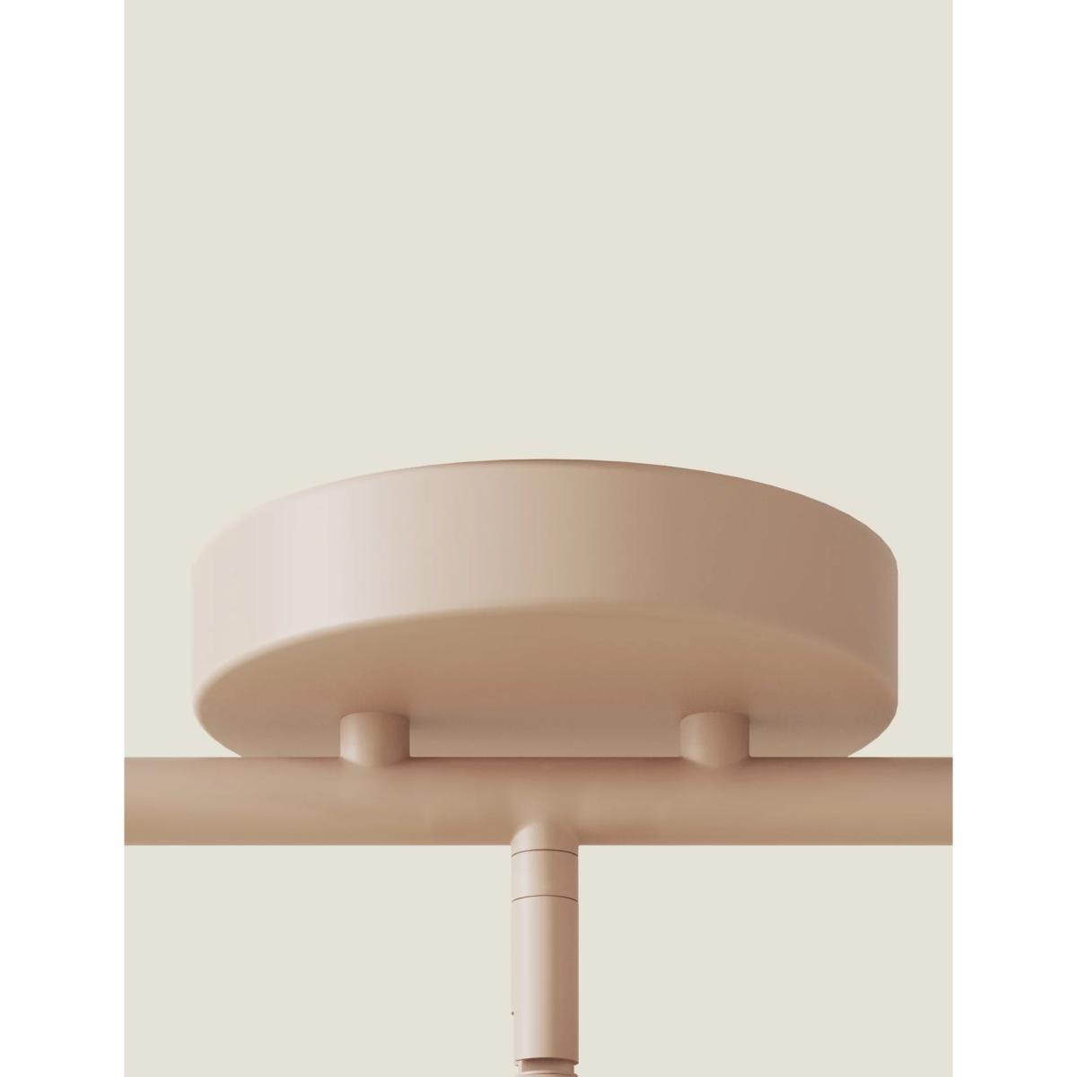 M&S Finn Scandi Metal 3 Flush Ceiling Light - Blush, Blush,Grey,Black – image 5