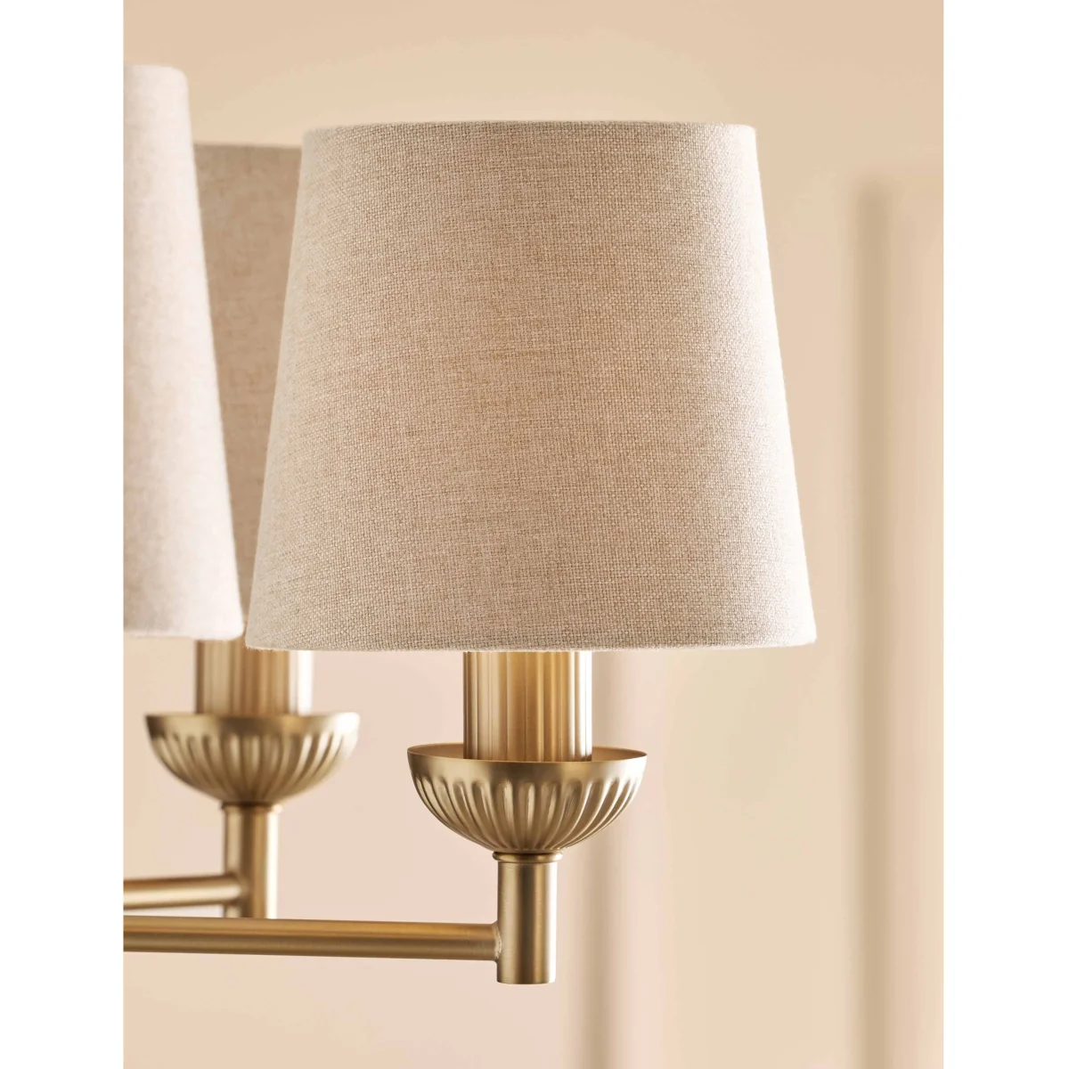 Laura Ashley Sullivan Mutli Pendant Light Champagne – image 3