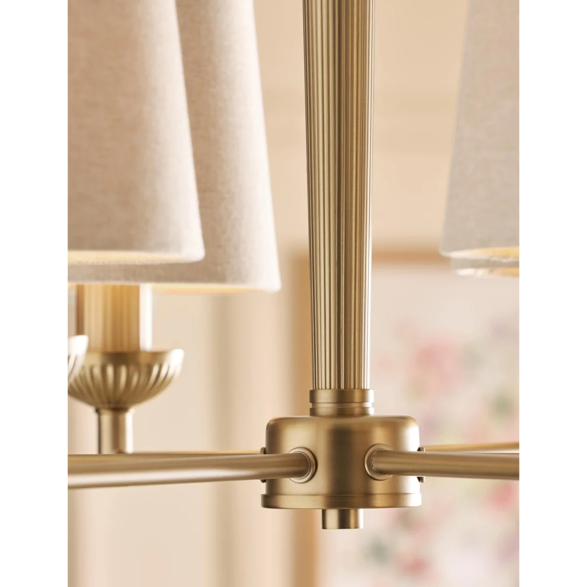 Laura Ashley Sullivan Mutli Pendant Light Champagne – image 4