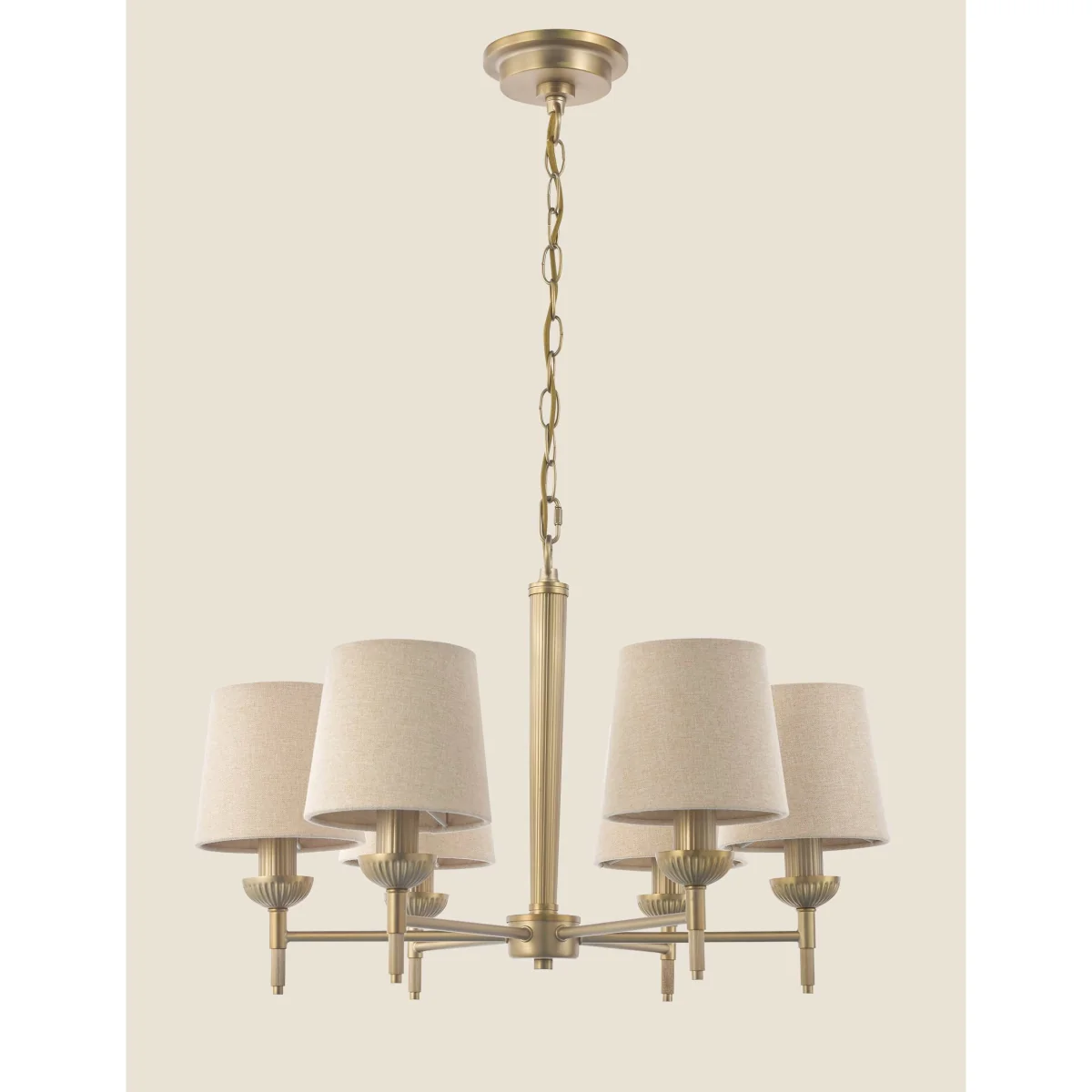 Laura Ashley Sullivan Mutli Pendant Light Champagne – image 6