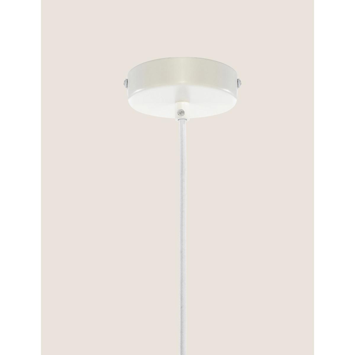 M&S Finn Metal Oversized Pendant Light - Blush, Blush,Black – image 4