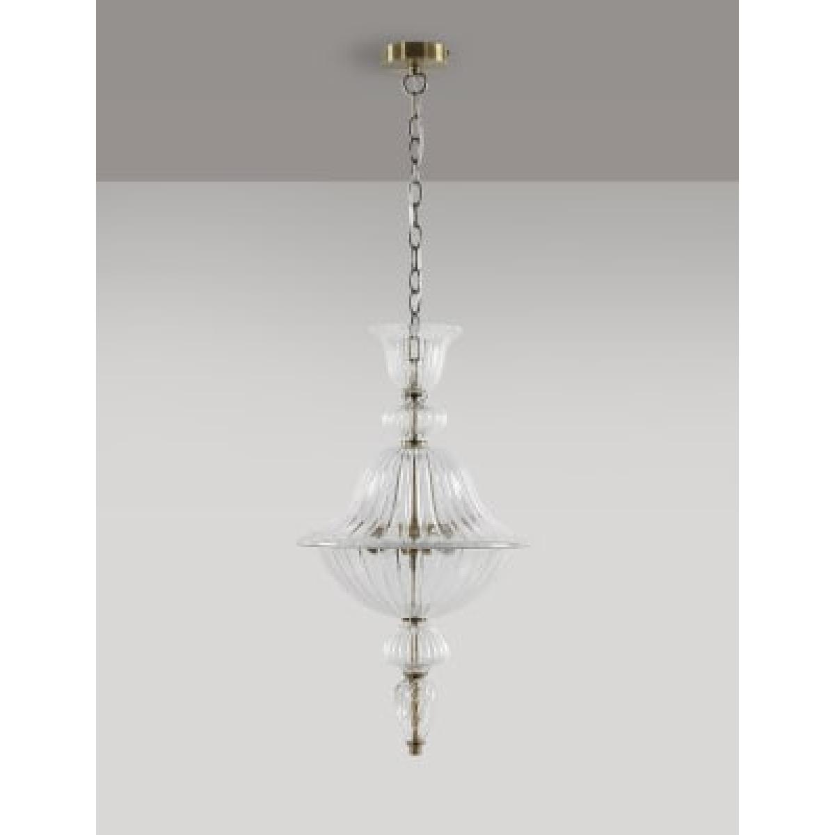 M&S Juliette Large Pendant Light - Clear, Clear – image 3