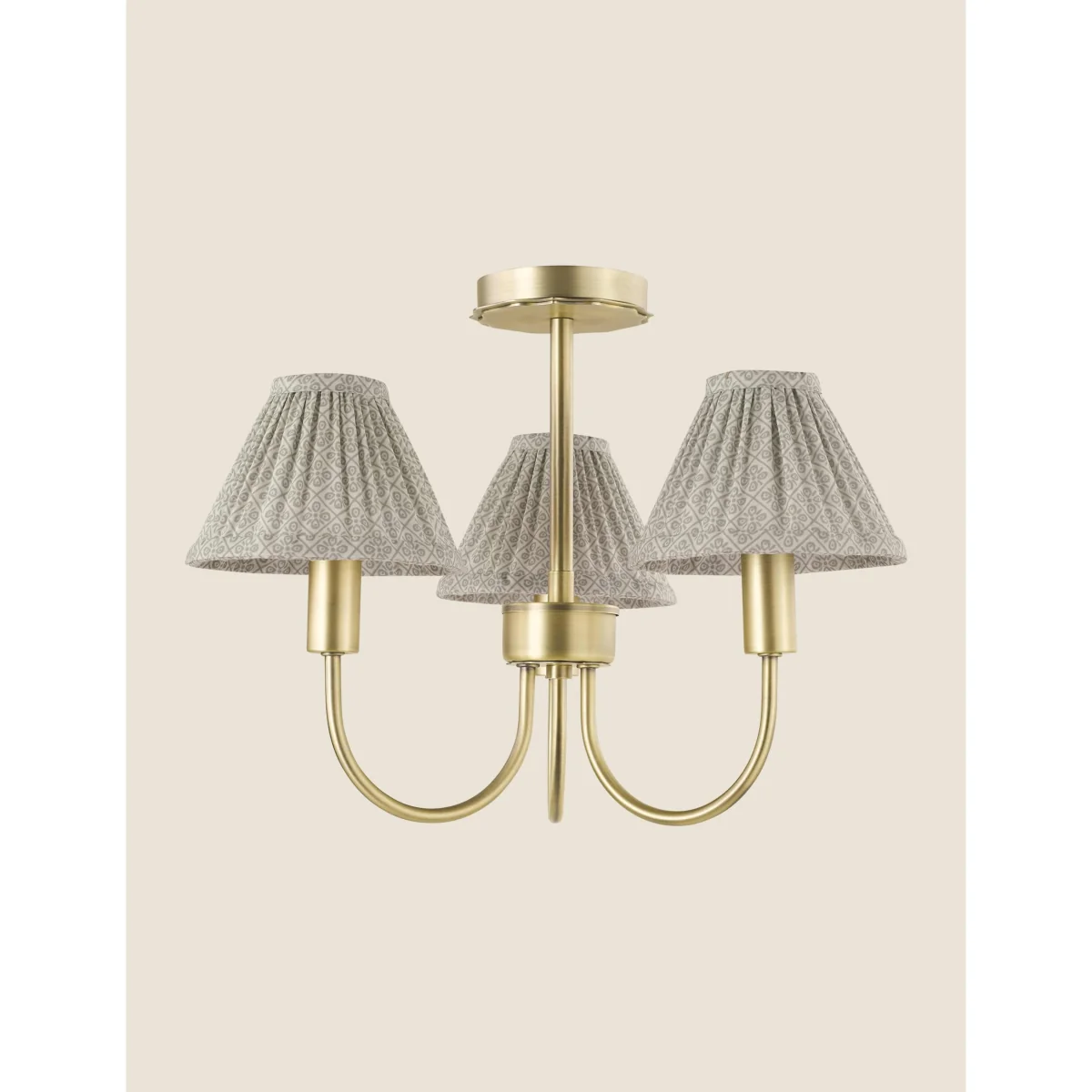 Laura Ashley Willowbrook Multi Ceiling Light Antique Brass – image 2